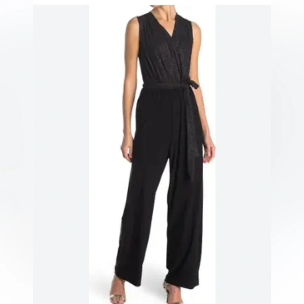 New Michael Kors V-neck Jumpsuit